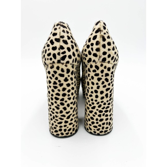 Charlotte Olympia Chantelle Cheetah Platform BlockHeel Pumps NWOT 37.5 - Picture 4 of 8
